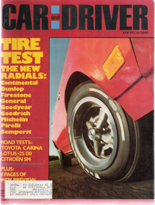 CAR & DRIVER 1972 JUNE - VEL'S-PARNELLI JONES TEAM